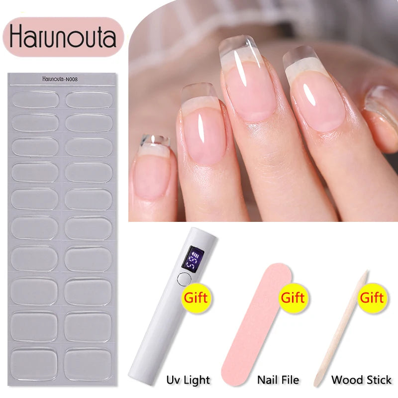 Stickers HarunoutaNail Kit portable 4Pcs,  Manucure Pro à Domicile!