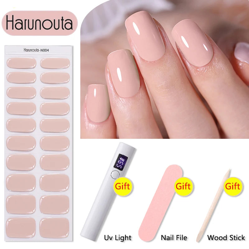 Stickers HarunoutaNail Kit portable 4Pcs,  Manucure Pro à Domicile!