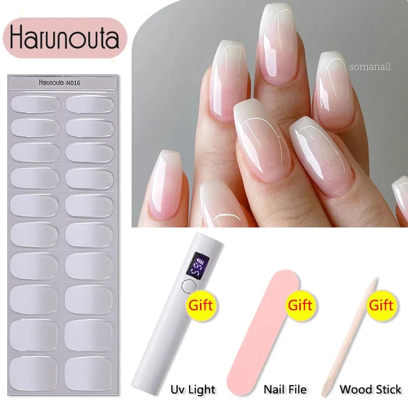 Stickers HarunoutaNail Kit portable 4Pcs,  Manucure Pro à Domicile!