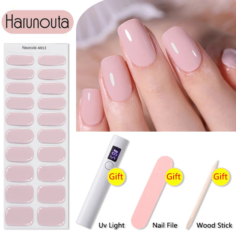 Stickers HarunoutaNail Kit portable 4Pcs,  Manucure Pro à Domicile!